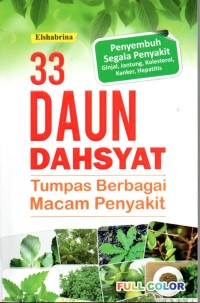 Image of 33 Daun Dahsyatnya : Tumpas berbagai macam penyakit