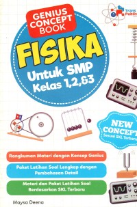 Image of Fisika untuk SMP kelas 1,2 & 3 : Genius concept book