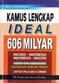 Image of Kamus Lengkap Ideal 606 Miliyar