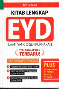 Image of Kitab Lengkap EYD ( Ejaan yang Disempurnakan ) : Terlengkap dan Terbaru